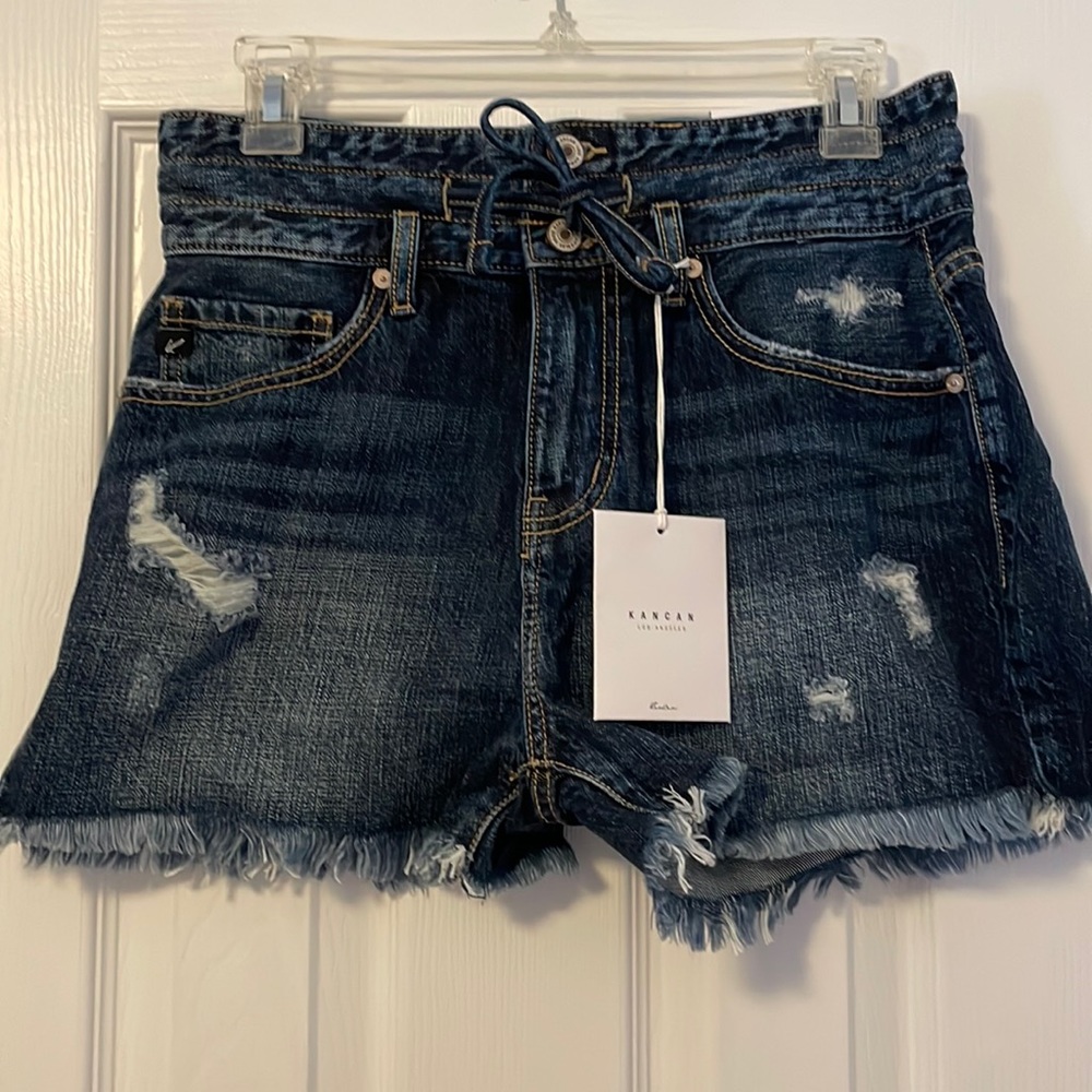 Kancan Tie Waist Shorts size Medium